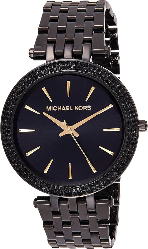 black mk watch women's.